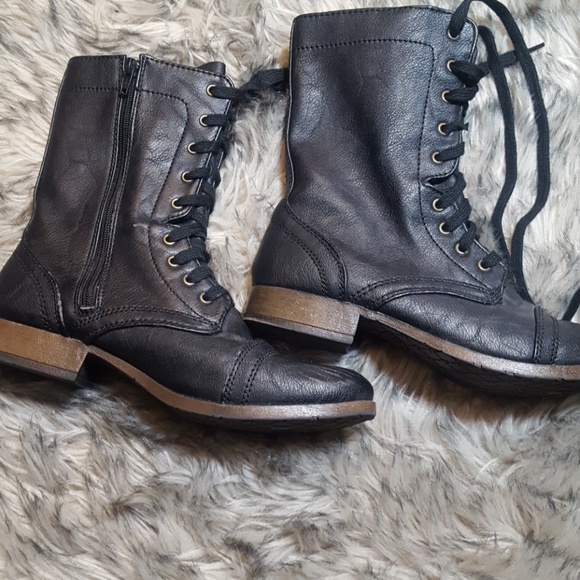 candies combat boots